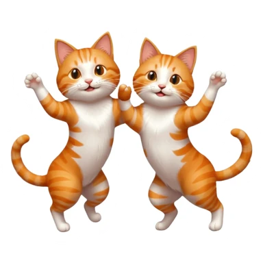 Gatos dançando sticker