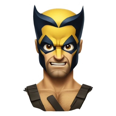 Wolverine x-men sticker