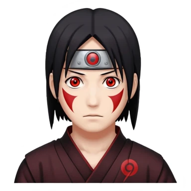 Itachi Mangekyou sharingaan sticker