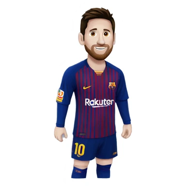 Messi en la Luna  sticker