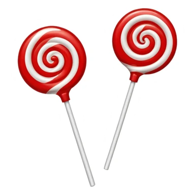red lollipops sticker