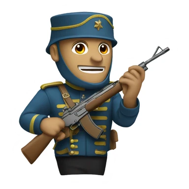 TOY storie soldier sticker