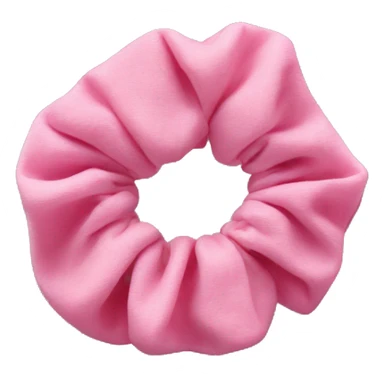 Pink scrunchie  sticker