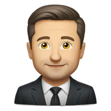 president of ukraine zelensky sticker