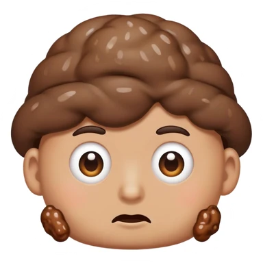 Poop on head sticker