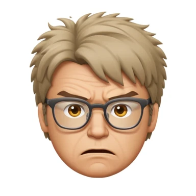 Programador enojado sticker