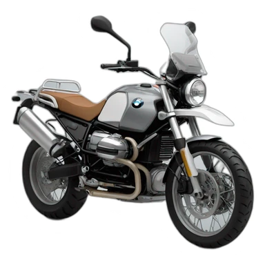 Motorcycle BMW scrambler sticker