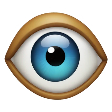 Eye faut emoji sticker