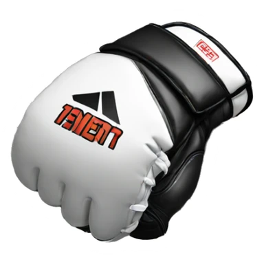 mma glove sticker