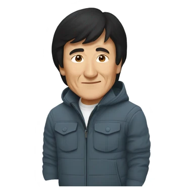 jackie chan sticker
