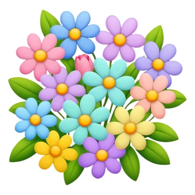 spring flowers sticker