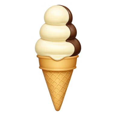 shy vanilla ice cream sticker