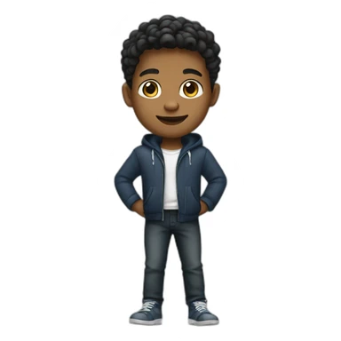 rich young kid sticker