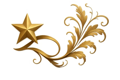 glamour, elegant and luxurious, no background sticker