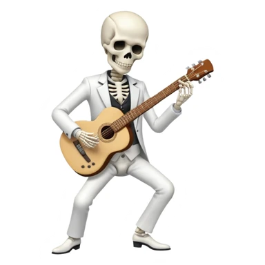 Ernesto de la Cruz skeleton musician sticker