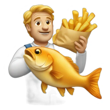 fishnchips sticker