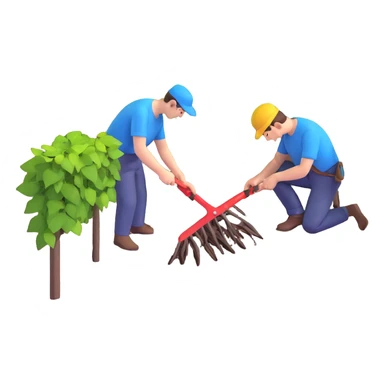 winter grapevine pruning and field ridge tidying scene, grapevines being pruned and field tidied, no background sticker