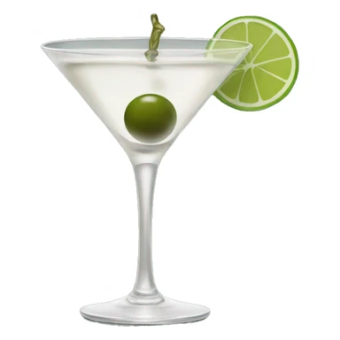 Dirty martini sticker