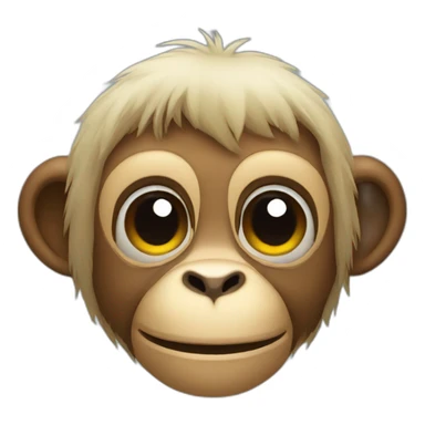 medical monkey head sticker
