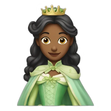 La princesse et la grenouille sticker