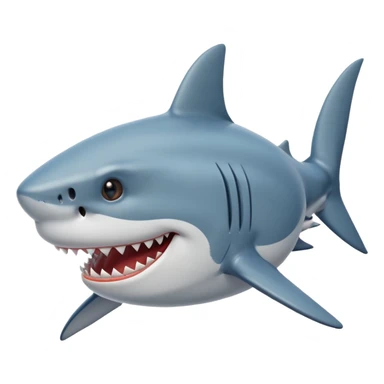 Shark saying talking about init  sticker
