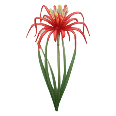 red spider lily sticker