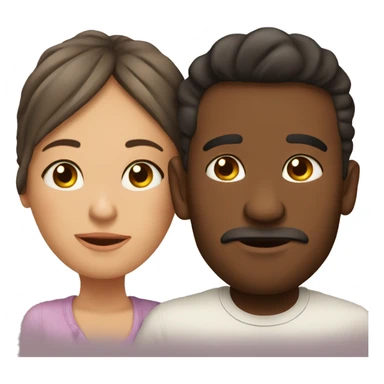 Pareja dormidos  sticker