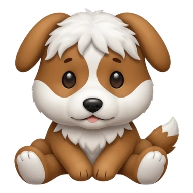 dog plushie  sticker
