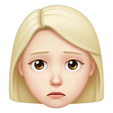 disappointed and sad sticker