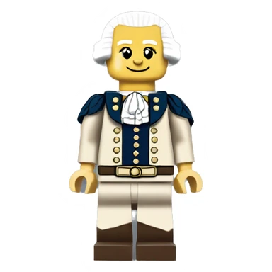 GEORGE WASHINGTON lego full body sticker