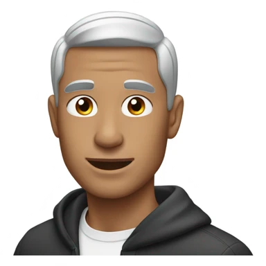 Man wearing AirPods sticker