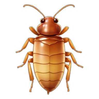 bedbug champagne sticker