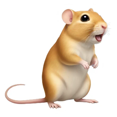 A Famous gerbil sticker