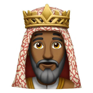  Arab king as a animal sticker
