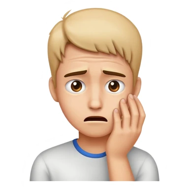 Confused head scratching sticker