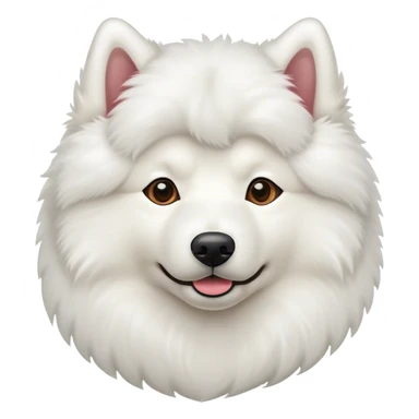 Samoyed dog sticker