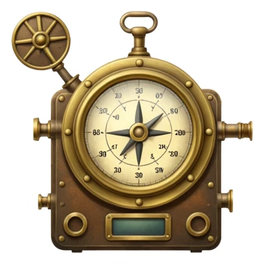 old navigation equipment sticker