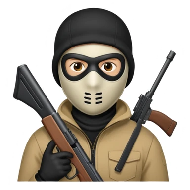 Peux tu me faire un braqueur 🙏🏽  sticker