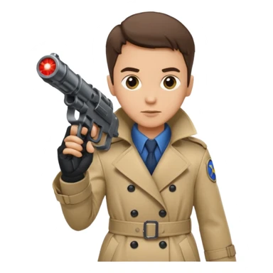 space detective sticker