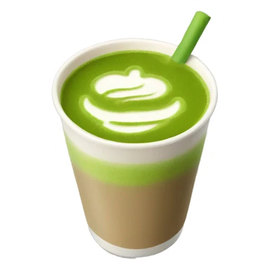 matcha latte sticker