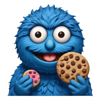 cookie monster sticker