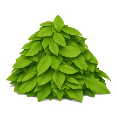 pile of leaves sticker