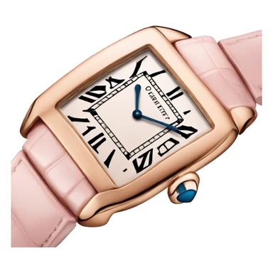 light pink cartier watch sticker