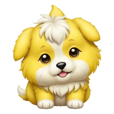 Lemon puppy  sticker