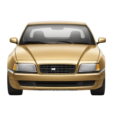 polestar car golden sticker