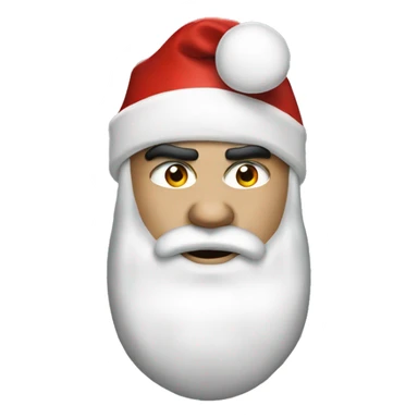 robbie williams with santa hat sticker