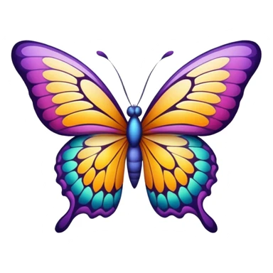 butterfly sticker