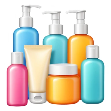 skin care products emoji sticker