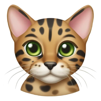 Bengal cat sticker