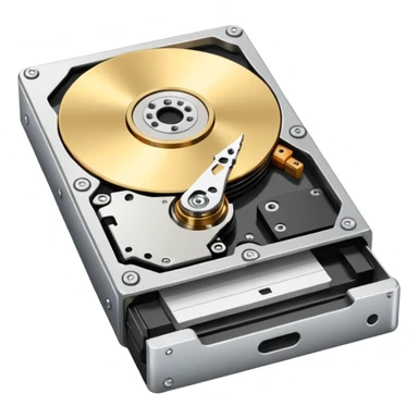low storage on hard drive sticker